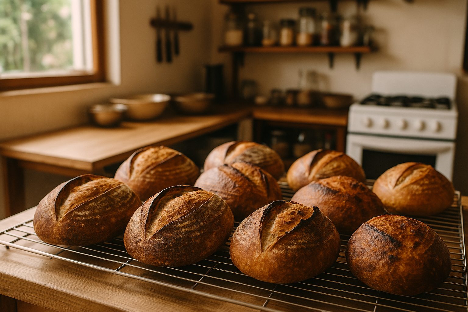 Blog cover: Which sourdough loaf should I order? A guide to our breads