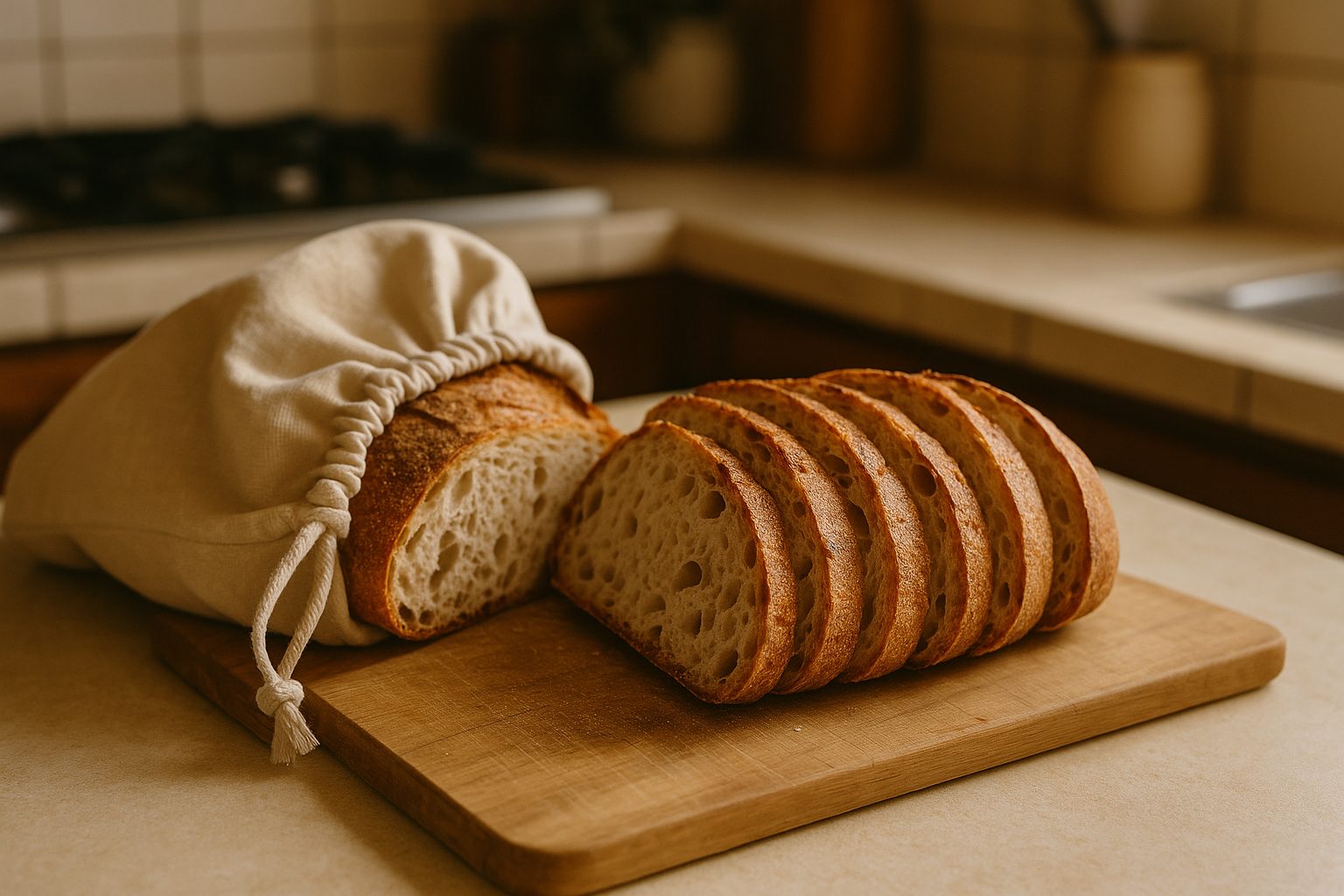 Blog cover: Buying sourdough for the whole week: how to freeze and reheat it